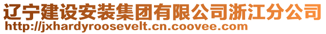 遼寧建設安裝集團有限公司浙江分公司