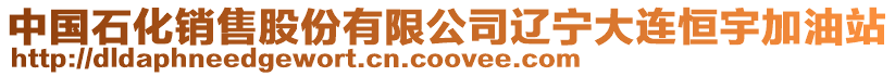 中國石化銷售股份有限公司遼寧大連恒宇加油站