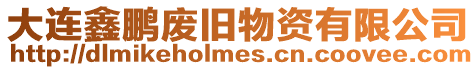 大連鑫鵬廢舊物資有限公司