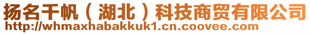 揚(yáng)名千帆（湖北）科技商貿(mào)有限公司