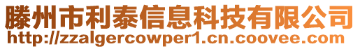 滕州市利泰信息科技有限公司