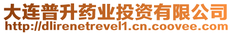大連普升藥業投資有限公司