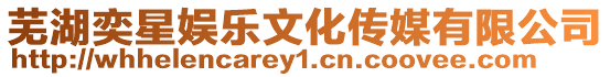 蕪湖奕星娛樂(lè)文化傳媒有限公司
