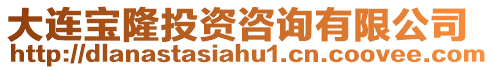 大連寶隆投資咨詢有限公司