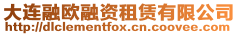 大連融歐融資租賃有限公司