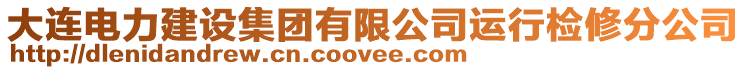 大連電力建設集團有限公司運行檢修分公司