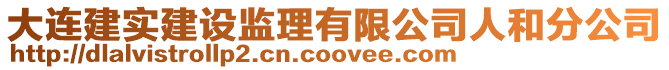 大連建實建設監理有限公司人和分公司