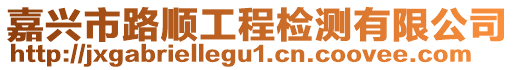 嘉興市路順工程檢測有限公司
