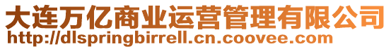 大連萬億商業運營管理有限公司