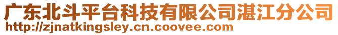 廣東北斗平臺科技有限公司湛江分公司