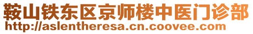 鞍山鐵東區(qū)京師樓中醫(yī)門診部