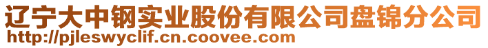 遼寧大中鋼實業(yè)股份有限公司盤錦分公司