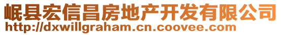 岷縣宏信昌房地產(chǎn)開發(fā)有限公司