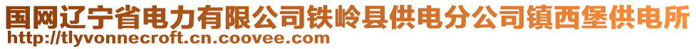 國網(wǎng)遼寧省電力有限公司鐵嶺縣供電分公司鎮(zhèn)西堡供電所