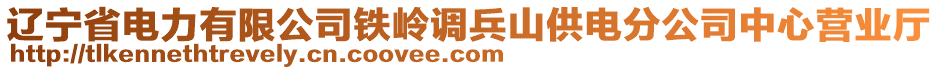 遼寧省電力有限公司鐵嶺調(diào)兵山供電分公司中心營(yíng)業(yè)廳
