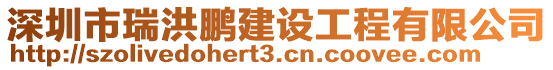 深圳市瑞洪鵬建設工程有限公司