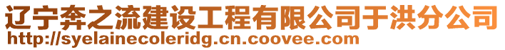 遼寧奔之流建設工程有限公司于洪分公司