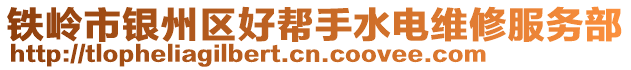 鐵嶺市銀州區(qū)好幫手水電維修服務(wù)部