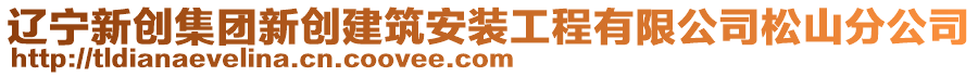 遼寧新創(chuàng)集團(tuán)新創(chuàng)建筑安裝工程有限公司松山分公司