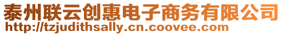 泰州聯(lián)云創(chuàng)惠電子商務(wù)有限公司