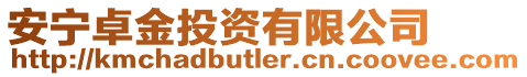 安寧卓金投資有限公司