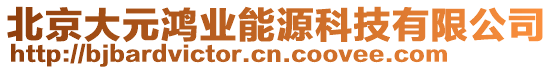 北京大元鴻業(yè)能源科技有限公司