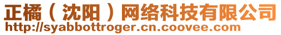 正橘（沈陽(yáng)）網(wǎng)絡(luò)科技有限公司