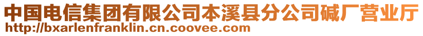 中國(guó)電信集團(tuán)有限公司本溪縣分公司堿廠營(yíng)業(yè)廳