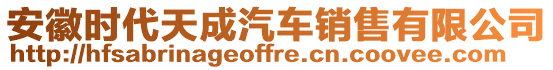 安徽時代天成汽車銷售有限公司