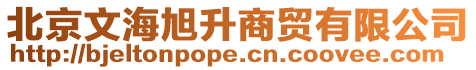 北京文海旭升商貿有限公司