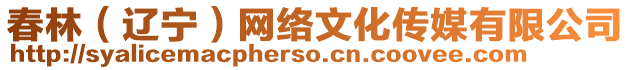 春林（遼寧）網(wǎng)絡(luò)文化傳媒有限公司