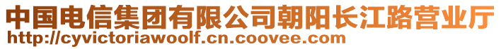 中國電信集團(tuán)有限公司朝陽長江路營業(yè)廳