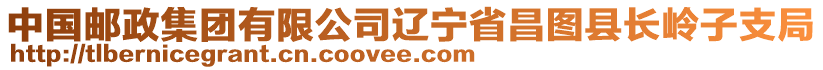 中國郵政集團(tuán)有限公司遼寧省昌圖縣長嶺子支局