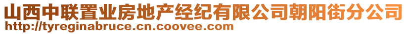 山西中聯(lián)置業(yè)房地產(chǎn)經(jīng)紀有限公司朝陽街分公司