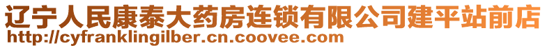 遼寧人民康泰大藥房連鎖有限公司建平站前店