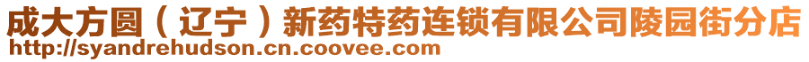 成大方圓(遼寧)新藥特藥連鎖有限公司陵園街分店