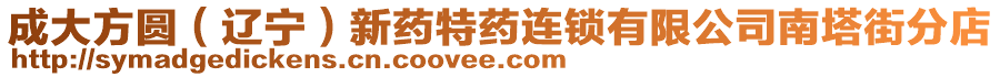 成大方圓(遼寧)新藥特藥連鎖有限公司南塔街分店