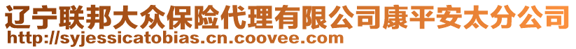 遼寧聯(lián)邦大眾保險(xiǎn)代理有限公司康平安太分公司