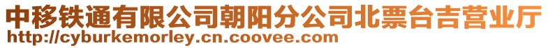 中移鐵通有限公司朝陽分公司北票臺吉營業(yè)廳