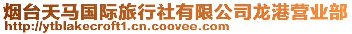 煙臺天馬國際旅行社有限公司龍港營業部