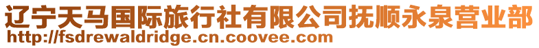 遼寧天馬國際旅行社有限公司撫順永泉營業部