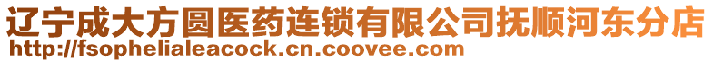 遼寧成大方圓醫(yī)藥連鎖有限公司撫順河東分店