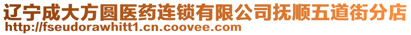 遼寧成大方圓醫藥連鎖有限公司撫順五道街分店