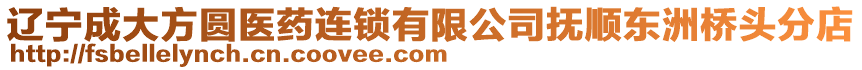 遼寧成大方圓醫藥連鎖有限公司撫順東洲橋頭分店