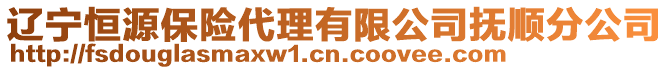 遼寧恒源保險代理有限公司撫順分公司