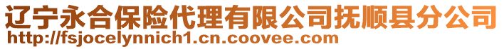 遼寧永合保險代理有限公司撫順縣分公司