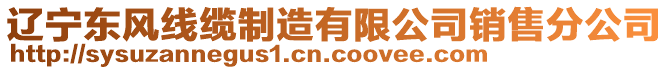 遼寧東風(fēng)線纜制造有限公司銷售分公司