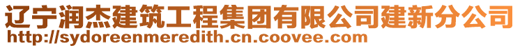 遼寧潤杰建筑工程集團有限公司建新分公司