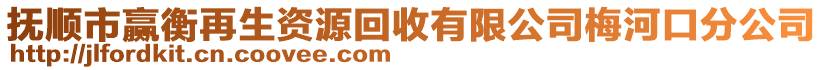 撫順市贏衡再生資源回收有限公司梅河口分公司