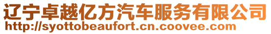 遼寧卓越億方汽車服務(wù)有限公司
